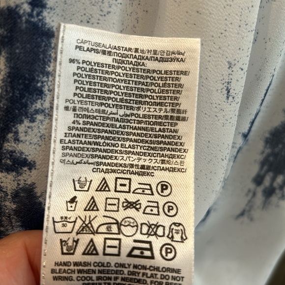 Guess flowy hi low dress XXS EUC - Picture 7 of 7